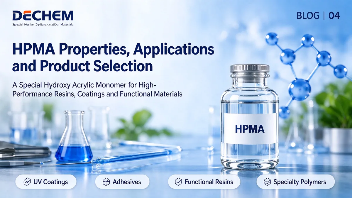 Hydroxypropyl Methacrylate (HPMA) properties and selection