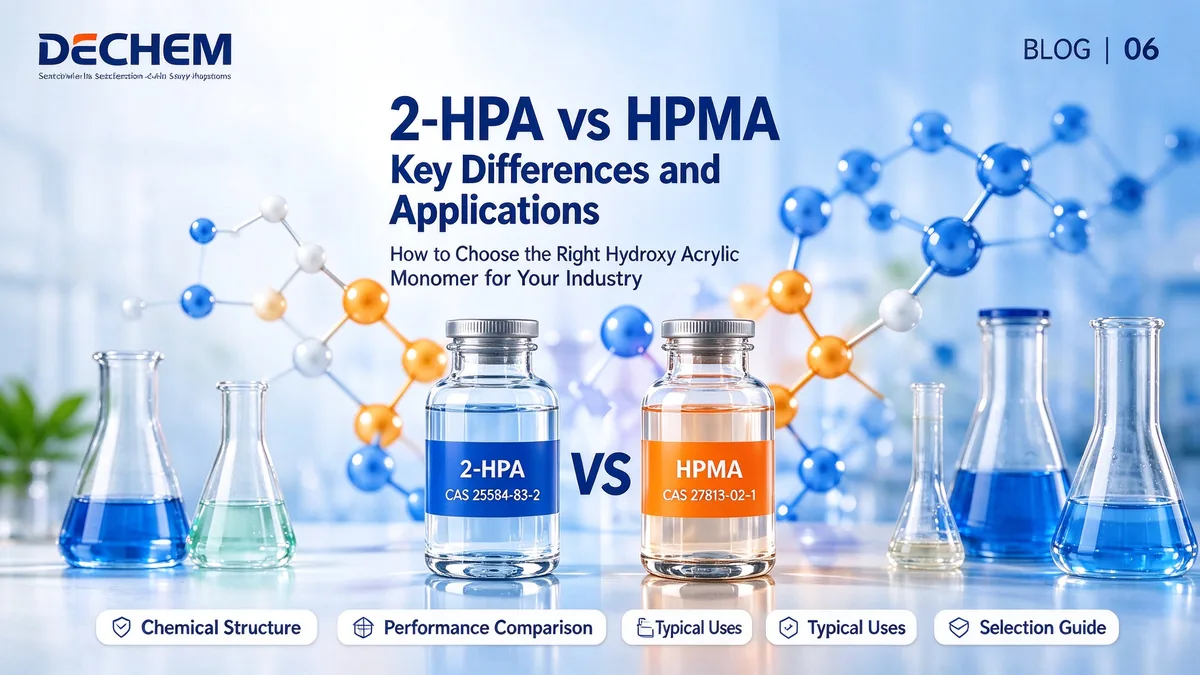 2-HPA vs HPMA comparison for coating formulators