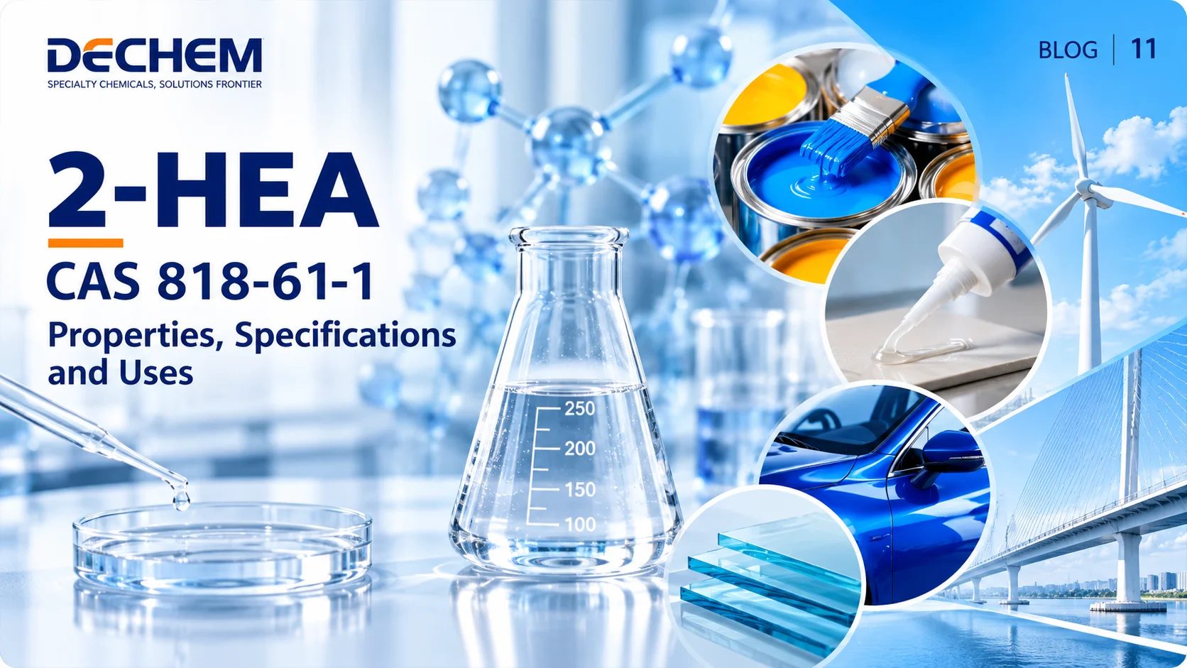 2-HEA CAS 818-61-1 Properties Specifications and Uses - DECHEM Acrylic Monomer Manufacturer