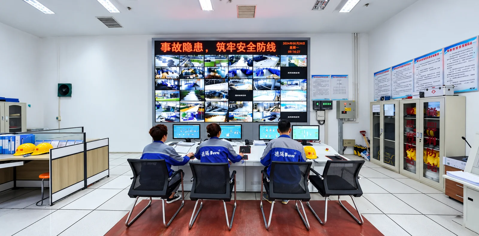 DCS distributed control system control room